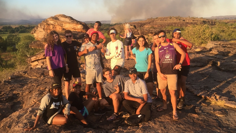 Exploring Kakadu with young Indigenous crew