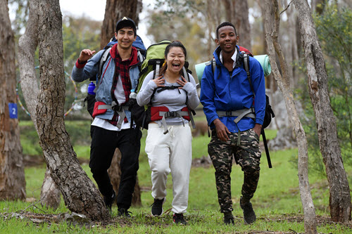 Disadvantaged young refugees explore Kooyoora