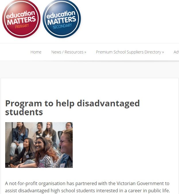 Education Matters – VicGov UPP Session