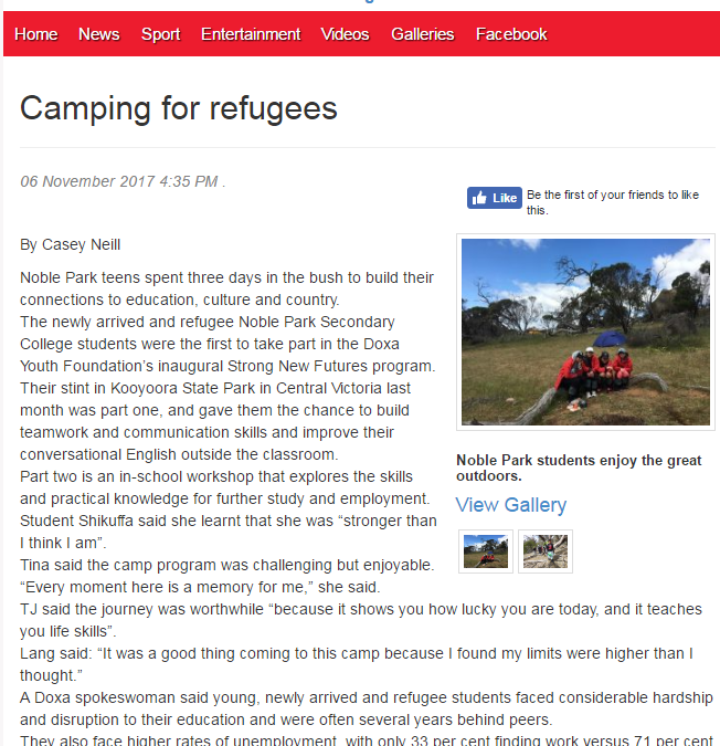 Dandenong Journal – Strong New Futures