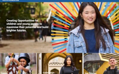 Launching new website for Doxa Youth Foundation