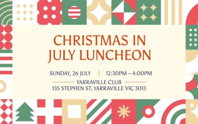 Christmas in July – Tickets Now Live!